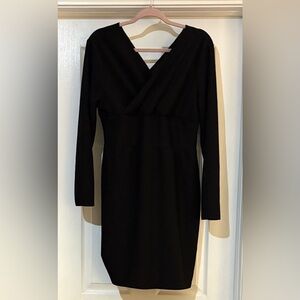 Chic Black Long Sleeve Dress